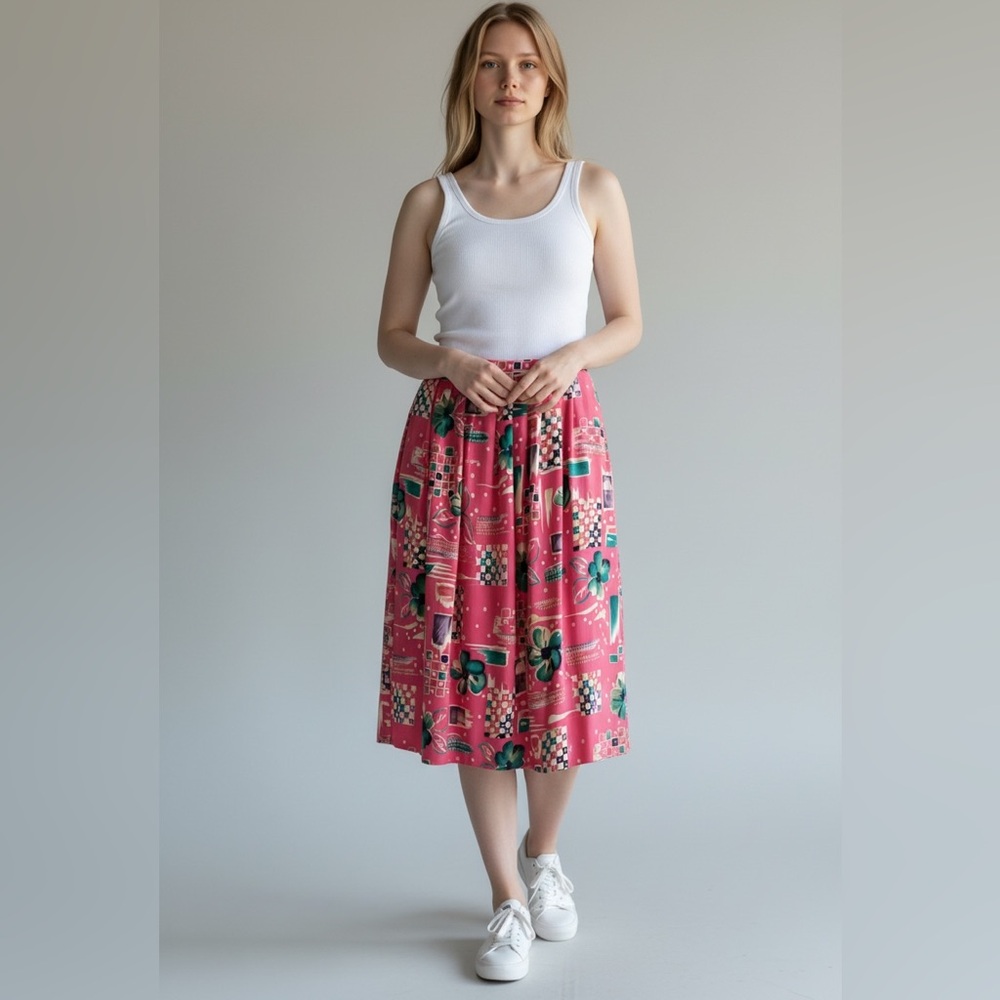 Deadstock💕Vintage Alfred Dunner Bora Bora Skirt